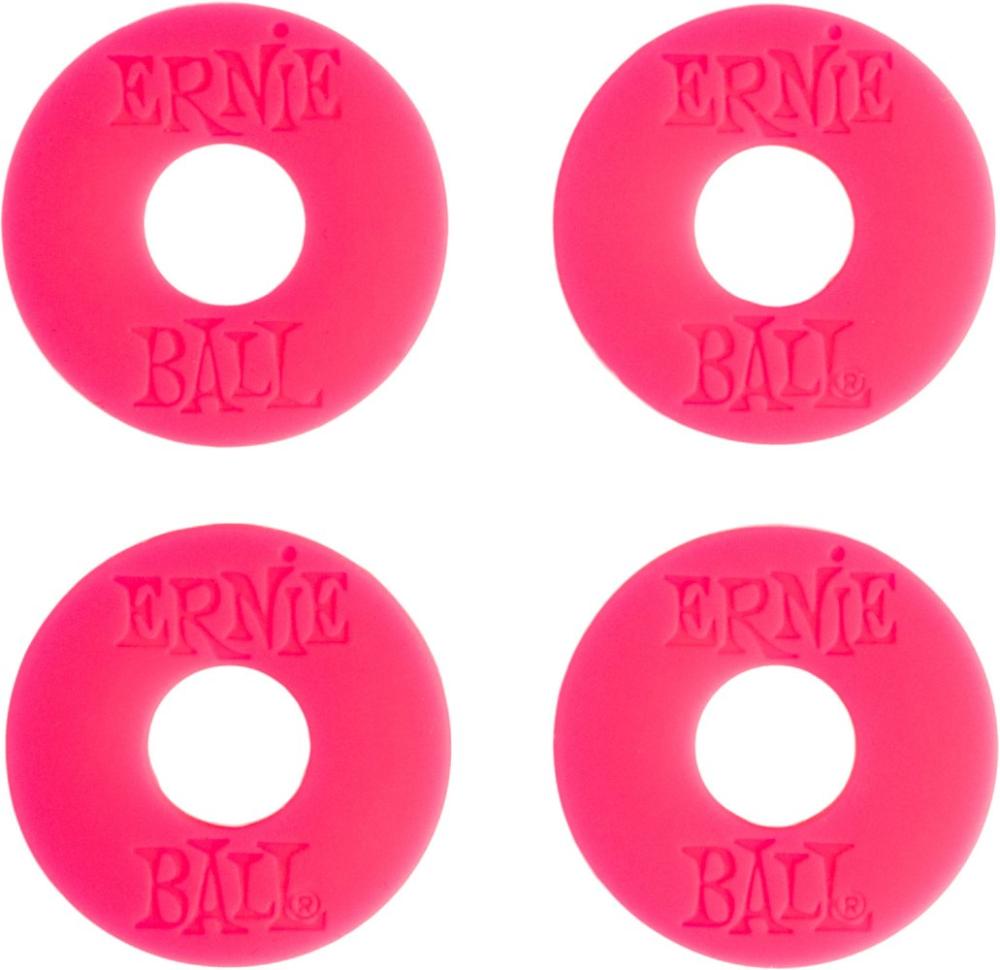 Ernie Ball 5623 Strap Blocks Pink 4-pack