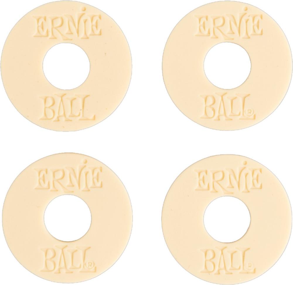 Ernie Ball 5624 Strap Blocks Cream 4-pack