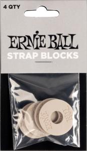 Ernie Ball 5625 Strap Blocks Gray 4-pack