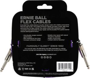 Ernie Ball 6415 Instrumentkabel 3m - Lila