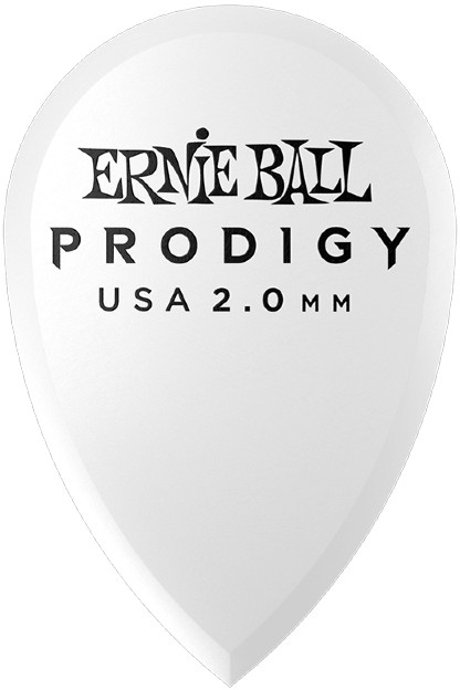 Ernie Ball 9336 Plektrum Prodigy Teardrop 2,0mm 6-pack