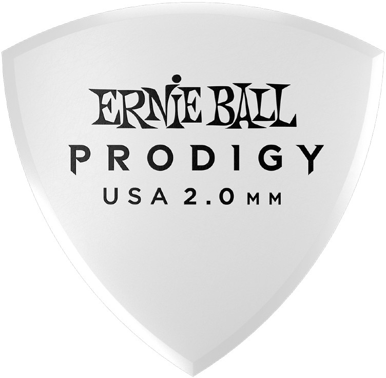 Ernie Ball 9338 Plektrum Prodigy Large Shield 2,0mm 6-pack