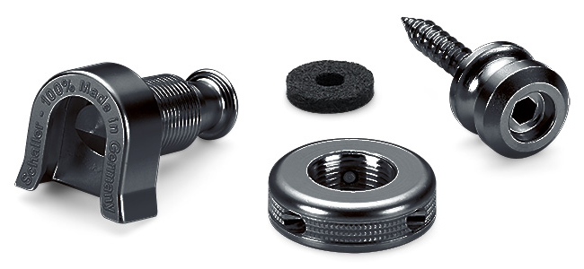 Schaller Security Lock Black Chrome