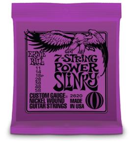Ernie Ball 2620 Power Slinky 7-string 011-058