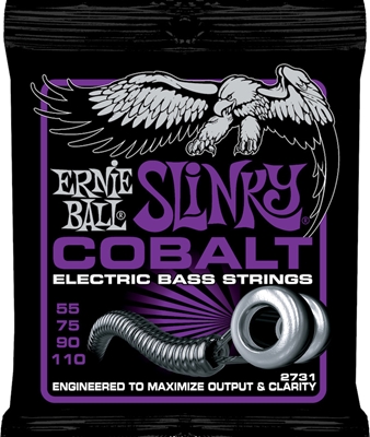 Ernie Ball 2731 Bass Cobalt Power Slinky 055-110