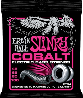 Ernie Ball 2734 Bass Cobalt Super Slinky 045-100