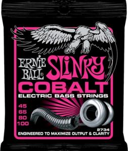 Ernie Ball 2734 Bass Cobalt Super Slinky 045-100