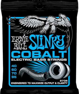 Ernie Ball 2735 Bass Cobalt Extra Slinky 040-095