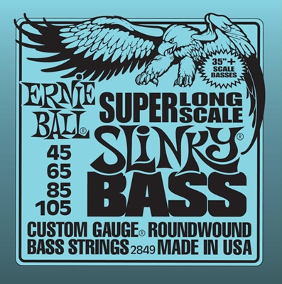 Ernie Ball 2849 Bass Super Slinky Super Long Scale 045-105
