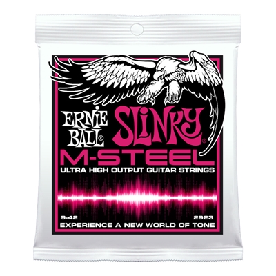 Ernie Ball 2923 M-steel Super Slinky 009-042