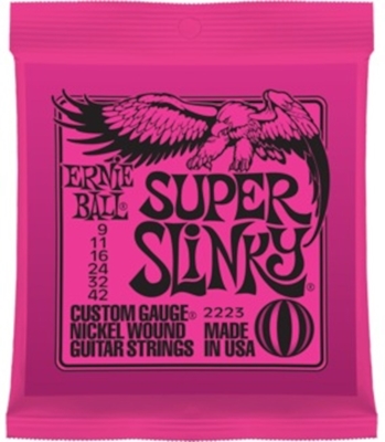 Ernie Ball 3223 Super Slinky 009-042 3-pack