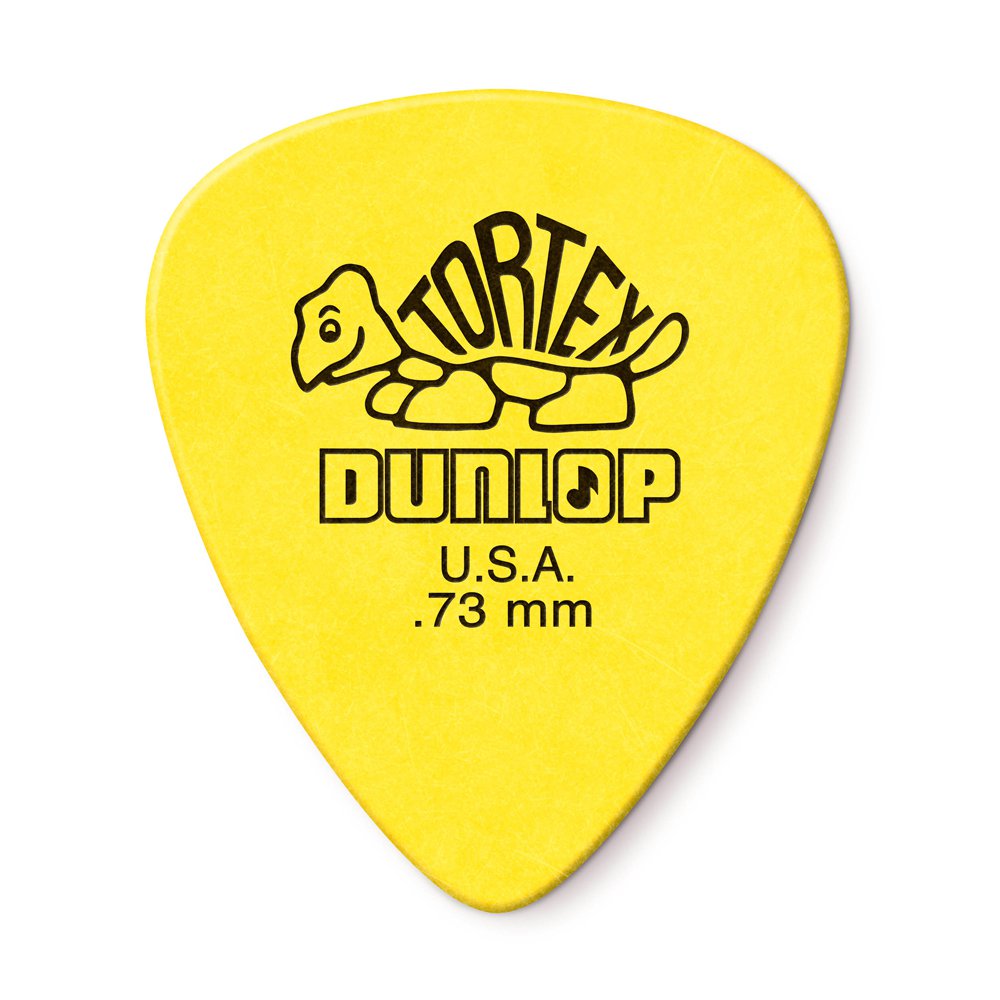Dunlop Plektrum Tortex 0,73 418P - 12/PLYPK