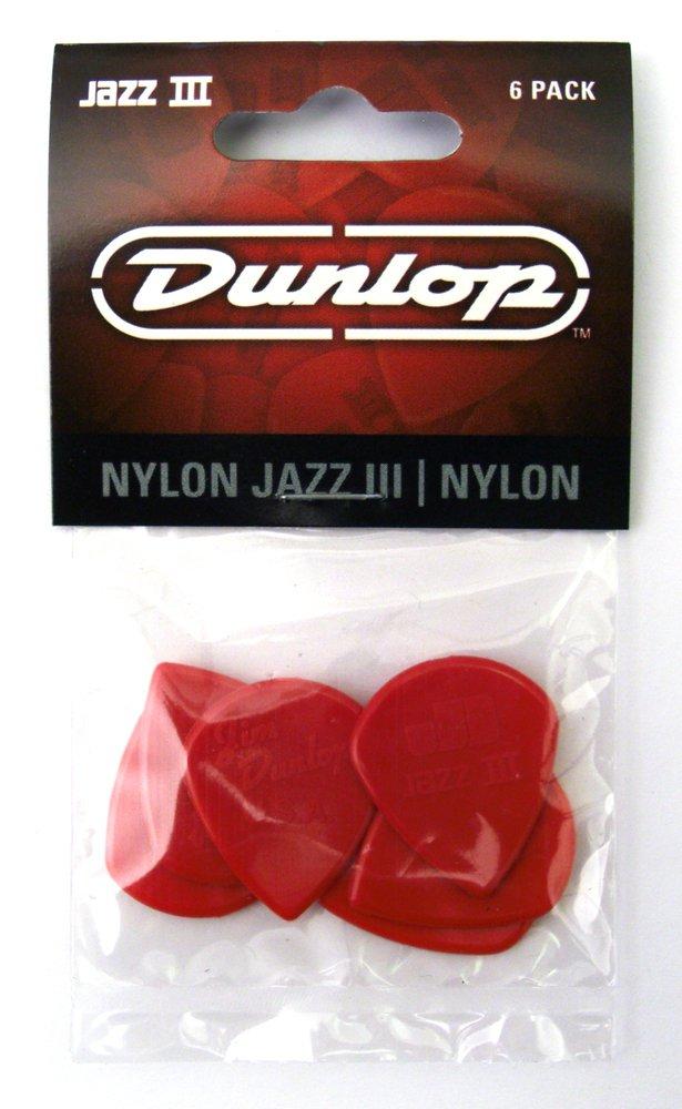 Dunlop Plektrum Jazz III 47P3N - 6/PLYPK