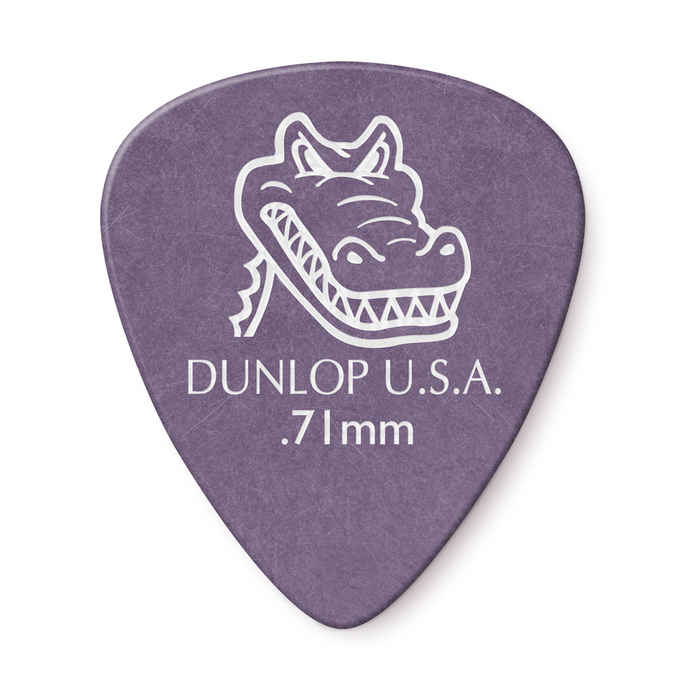 Dunlop Plektrum Gator 0,71 417P - 12/PLYPK