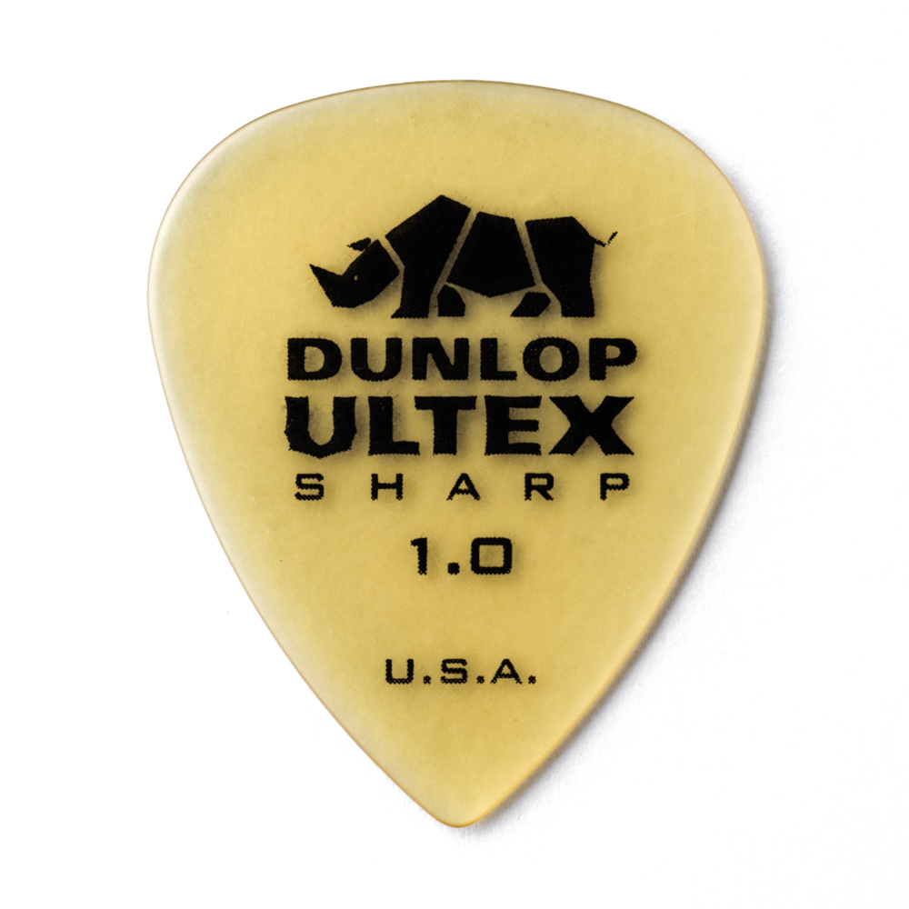 Dunlop Plektrum Ultex Sharp 1,0 433P - 6/PLYPK