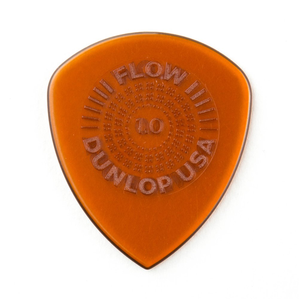 Dunlop Plektrum Flow Standard Grip 1,0 549P100 - 6/PLYPK