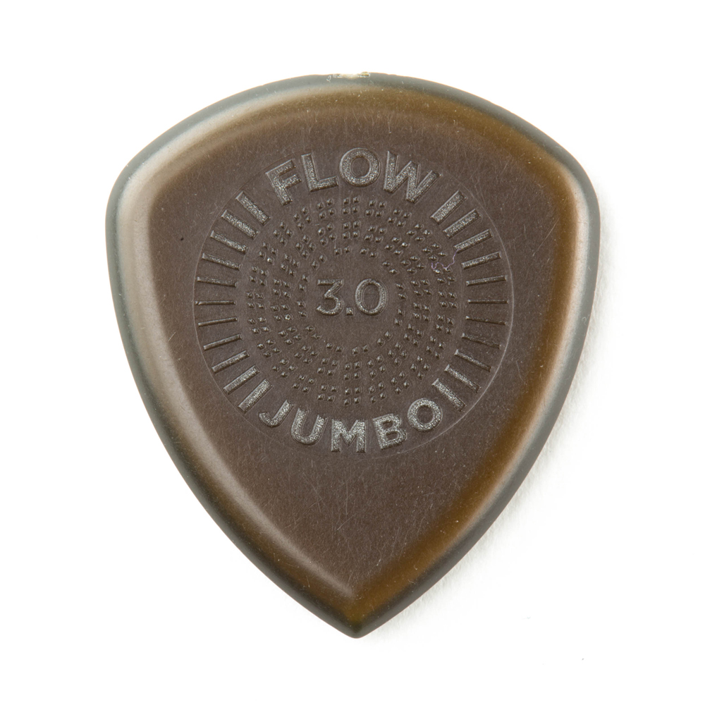 Dunlop Plektrum Flow Jumbo w/ Grip 3,0 547P300 - 3/PLYPK