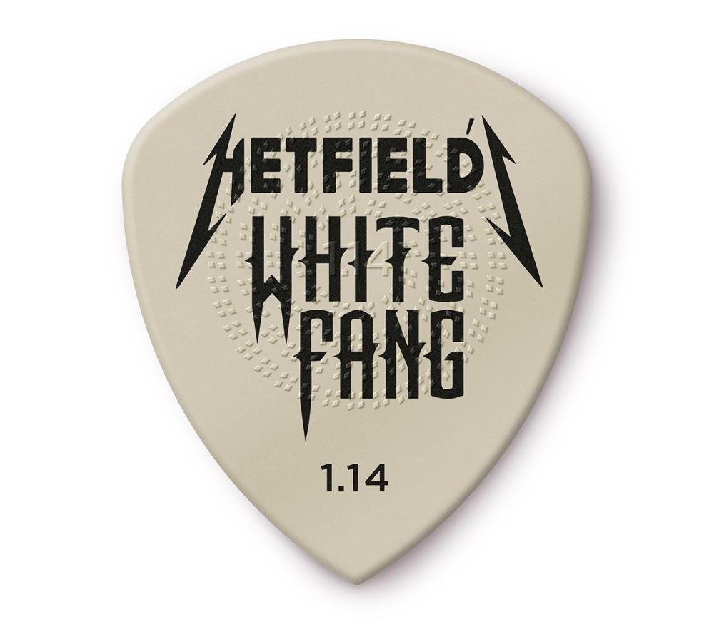 Dunlop Plektrum Hetfield White Fang PH122P114 1,14 - 6/PLYPK