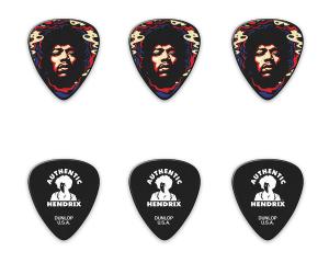Dunlop Plektrum Jimi Hendrix Star Haze Pick Tin JHPT15H