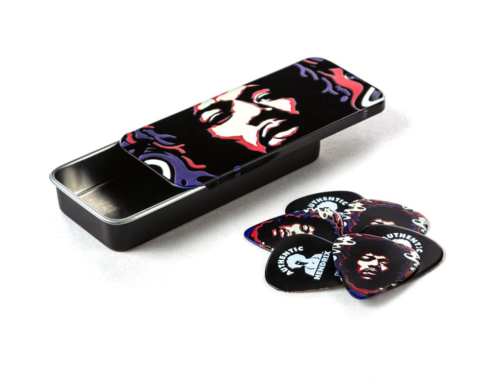 Dunlop Plektrum Jimi Hendrix Star Haze Pick Tin JHPT15H