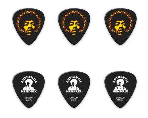 Dunlop Plektrum Jimi Hendrix Aura Mandela Pick Tin JHPT16H