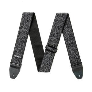 Dunlop D67-14 Jacquard Strap Black Thistle