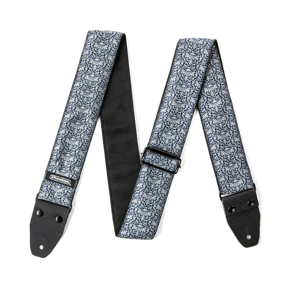 Dunlop D67-15 Jacquard Strap Fleurs de Skull