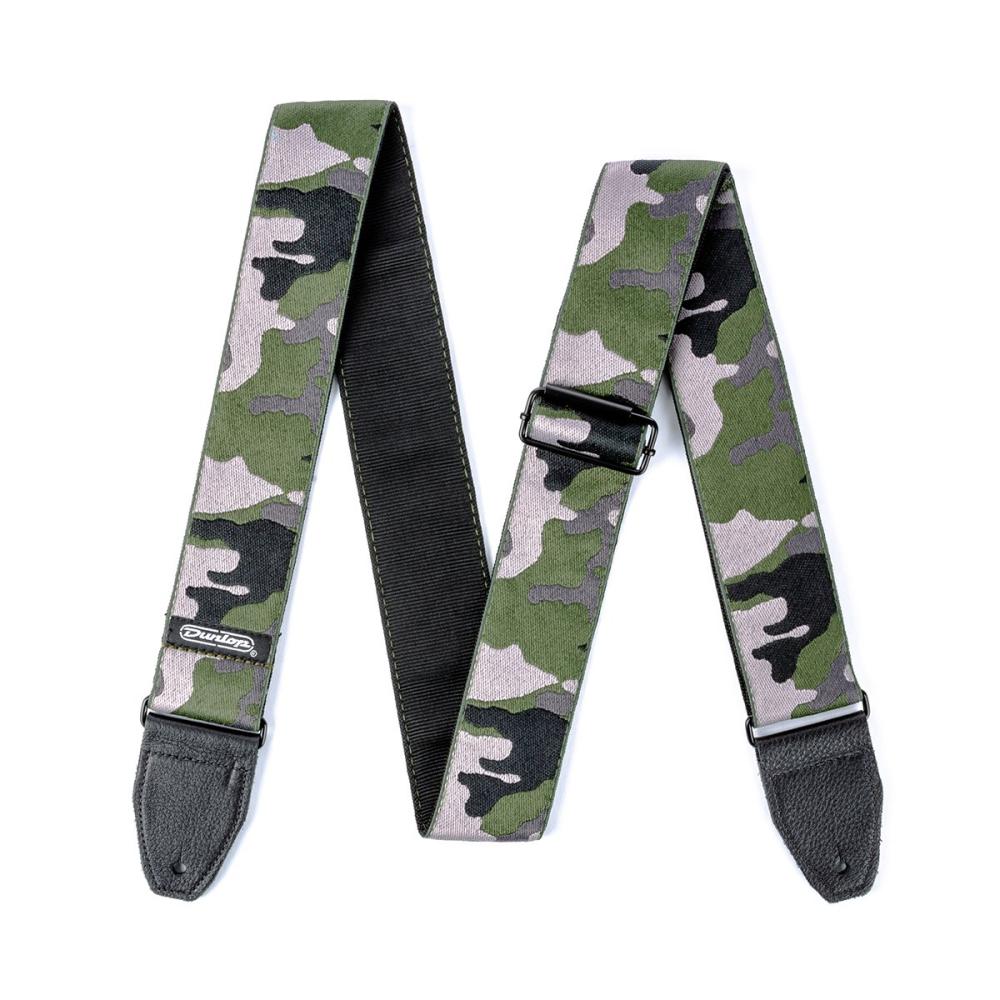 Dunlop D6716 Jacquard Strap Ranger Green