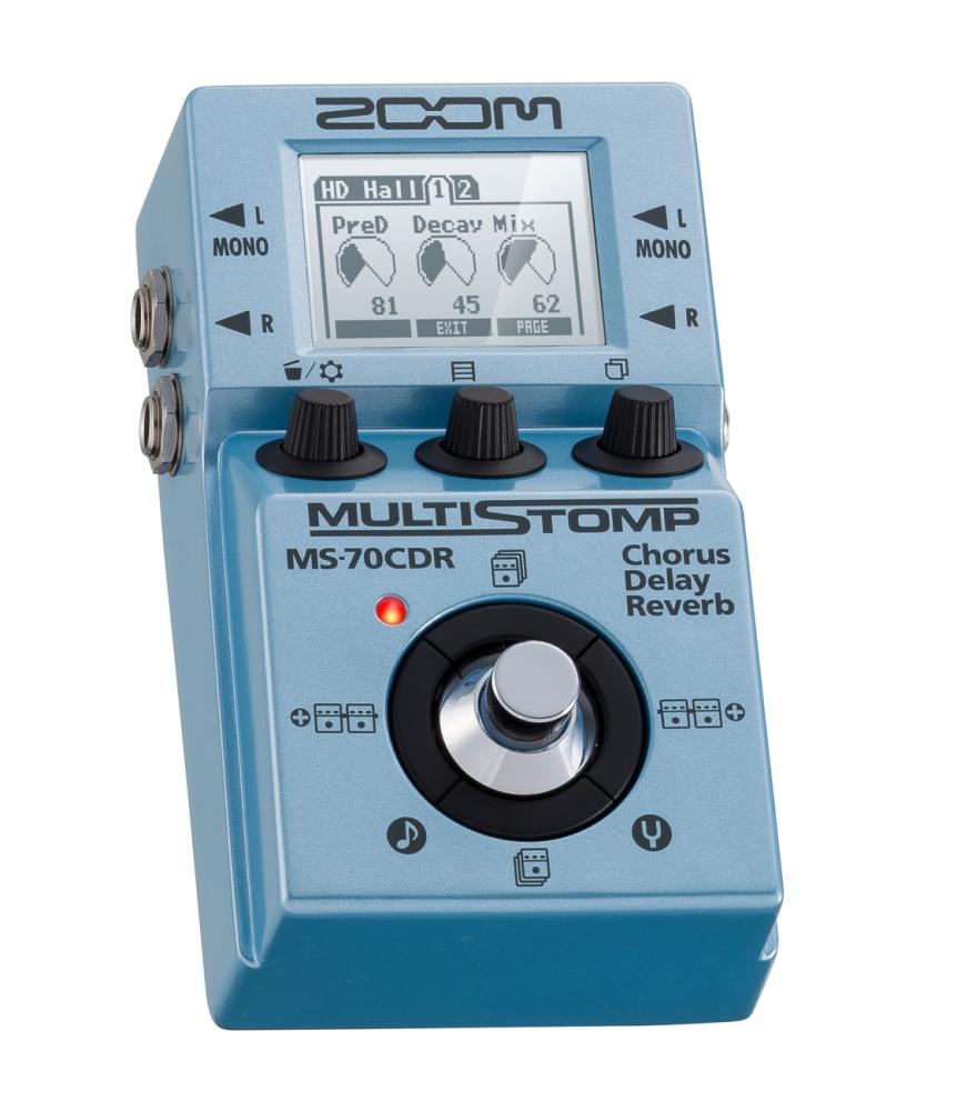 Zoom MS70CDR Multistomp Gitarr/Bas