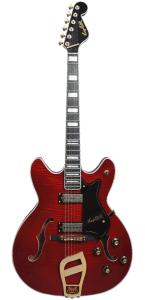 Hagström 67 Viking II - Wild Cherry Transparent