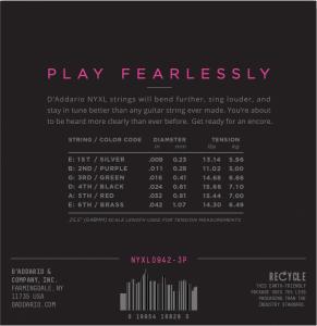 DAddario NYXL0942-3P