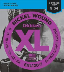 DAddario EXL120-7