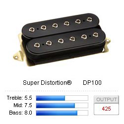 DiMarzio DP100BK