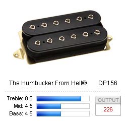 DiMarzio DP156BK