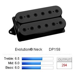 DiMarzio DP158FBK