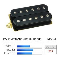 DiMarzio DP223BK