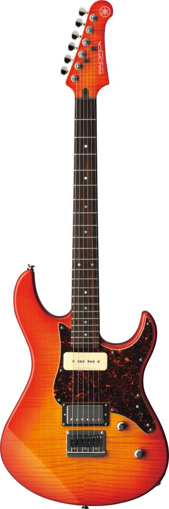 Yamaha Pacifica 611HFM - Light Amber Burst