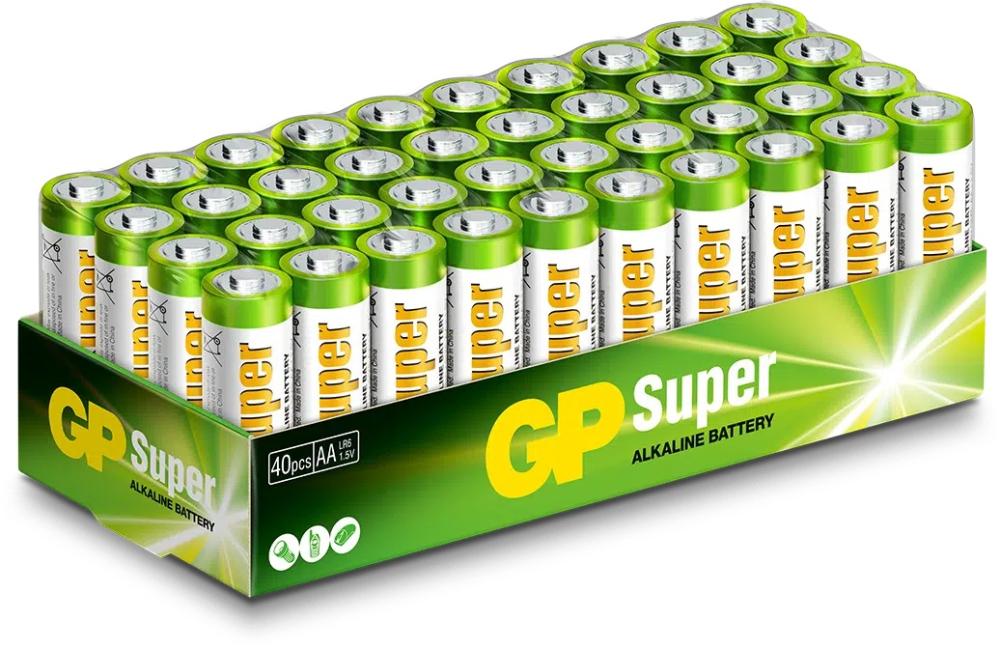 GP Batteries LR6/AA 40-Pack