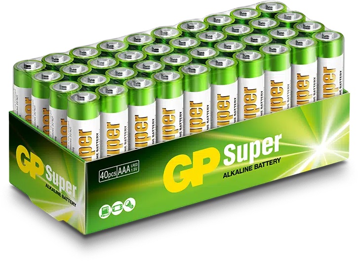 GP Batteries LR03/AAA 40-Pack