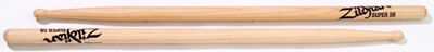 Zildjian Super 5B Hickory Drumsticks Wood Tip