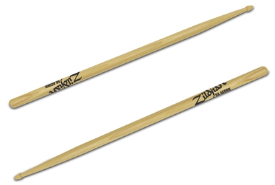 Zildjian 5A Acorn Hickory Drumsticks Wood Tip