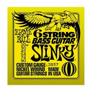 Ernie Ball 2837 Bass Slinky 6-string 020-090