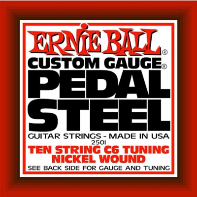 Ernie Ball 2501 Pedal Steel 10-string C6 012-066