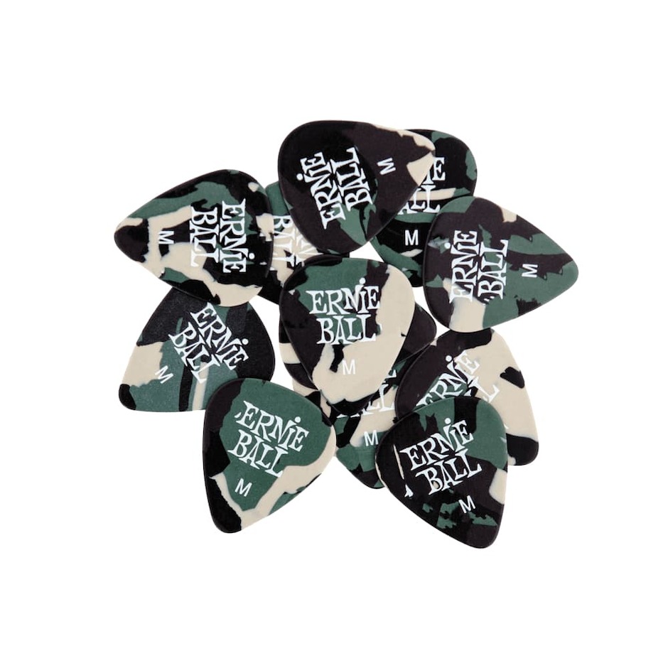 Ernie Ball 9222 Plektrum Kamouflage 0,72mm 12-pack