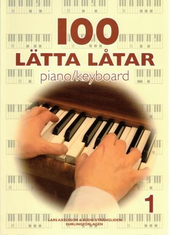 100 Lätta låtar piano/keyboard 1