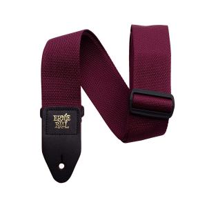 Ernie Ball 4047 Axelband i Nylon - Vinrött