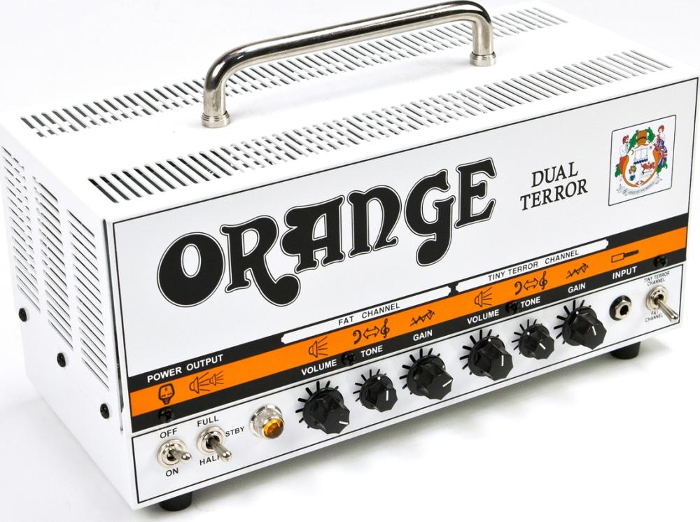 Orange Dual Terror 30 Watt Guitar Amp Head, 30 Watts Class A