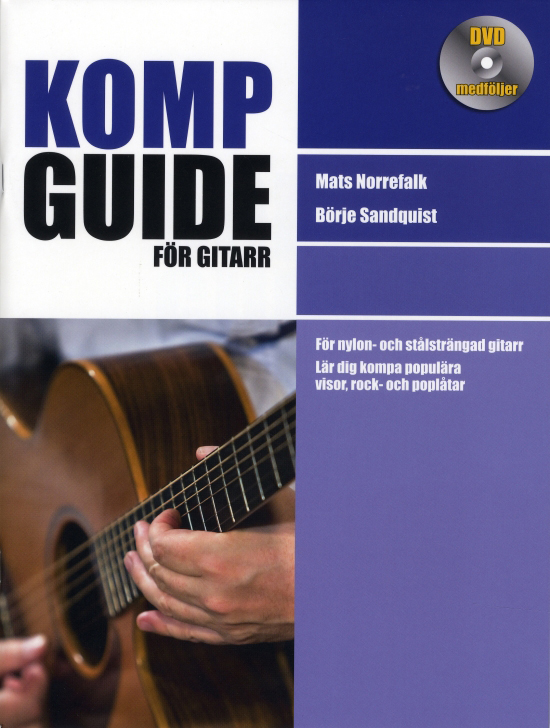 Kompguide för gitarr inkl. DVD