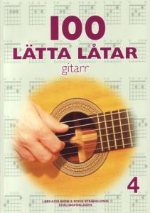 100 Lätta låtar gitarr 4