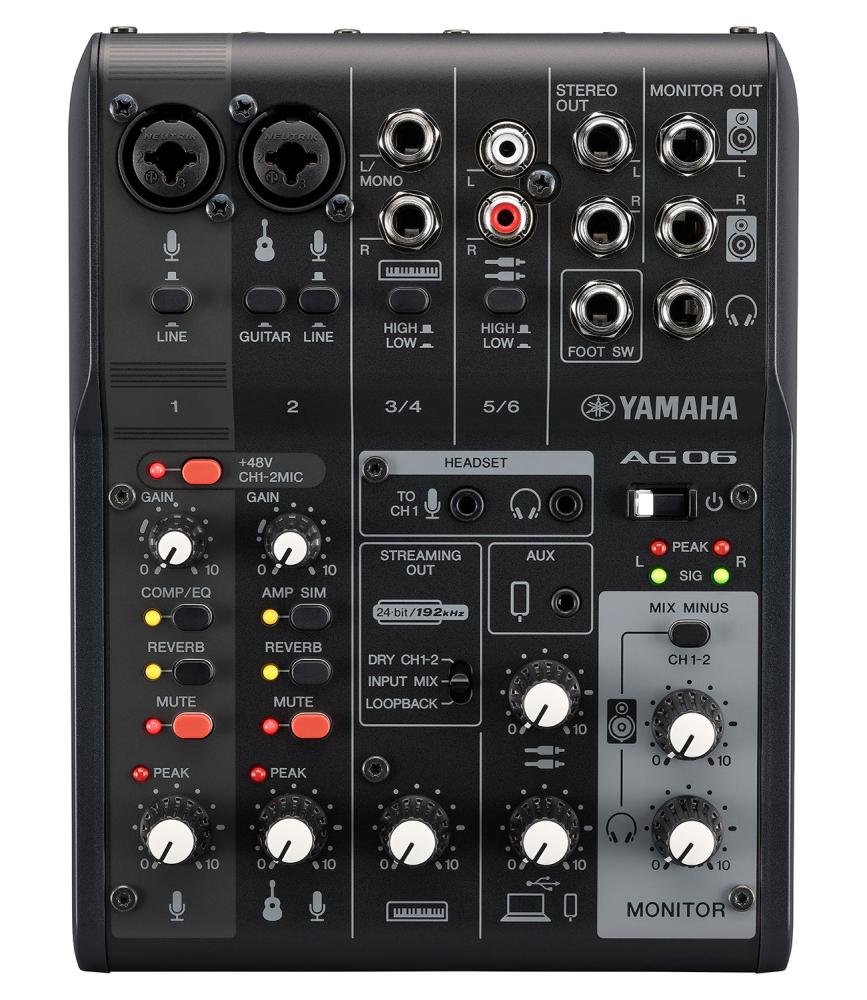 Yamaha AG06 mkII